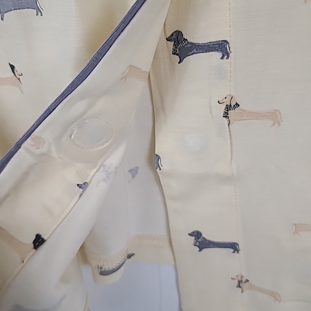 NWOT Magnetic Me Women Modal Beenie Von Weinie Cream Top Bottom Pajamas Sz XS - Picture 4 of 11